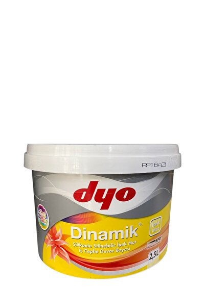 Dyo Dinamik Silikonlu Silinebilir Ipek Mat Iç Cephe Duvar Boyası 0276 Sonbaha...
