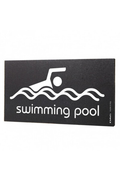 adhoreca Indicator pentru piscină, 8 x 15 cm