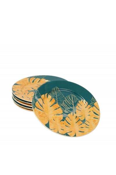 HOMEVEO Luxury porcelain dinner set, 6 pieces, large size, 25 x 25
