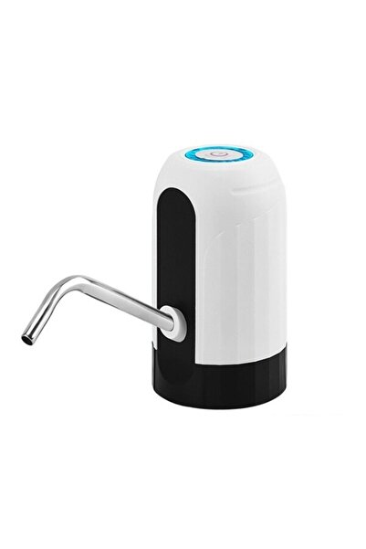 OEM Pompă electrică pentru sticle de apă, dozator de apă portabil, reîncărcabilă, cablu USB, alb/negru,