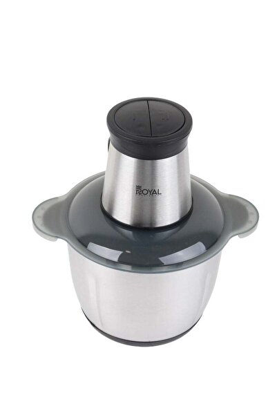 Royal Electric Vegetable Chopper, 2-Speed Adjustable Electric Meat Grinder 3 L 300 W RA-CHP-307 Silv