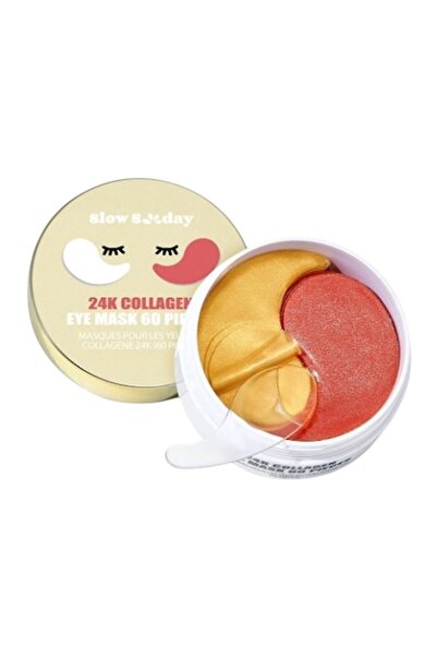 The Casius. Plasturi oculari cu colagen 24K, 60 buc.