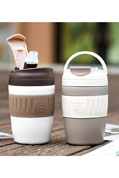 HOMEVEO Thermal Cup Or Coffee Insulated And Made Of Stainless Steel - 370 Ml