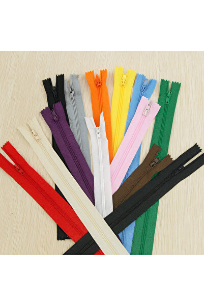 Metler مجموعة من 5 قطع بسحاب متعدد الألوان مقاس 28 سم |   سحاب عملي ومتين لخي...