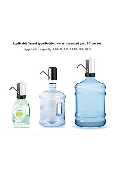 nut Mini portable automatic water dispensing pump, white