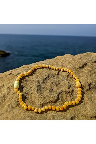 Genel Markalar ✨ Kehribar Doğal Taşlı Kolye ✨