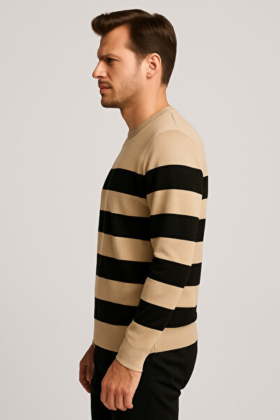 ModaPlaza Men's Crew Neck Knitwear Sweater 6006