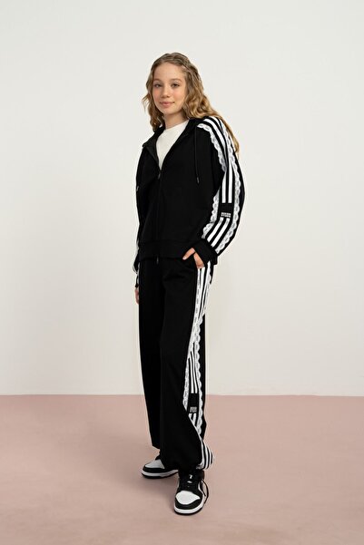 HAUSEkids 9-15 Years Old Calm Nua Girls' Suit-Black