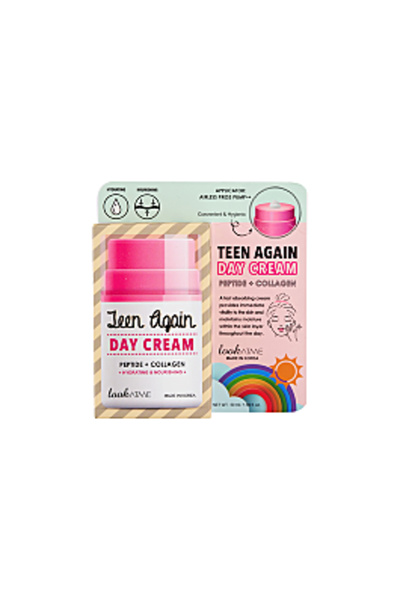 Look at me Day Moisturizing Cream with Peptides and Collagen Teen Again, 50ml,