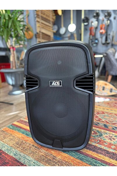 Sazhane Paq-15ab 300 Watt Taşınabilir Şarjlı Amfi