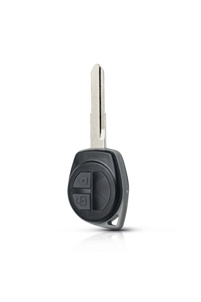 Dali Carcasă cheie compatibilă cu Suzuki Swift, 2 butoane, metal și plastic, neagră