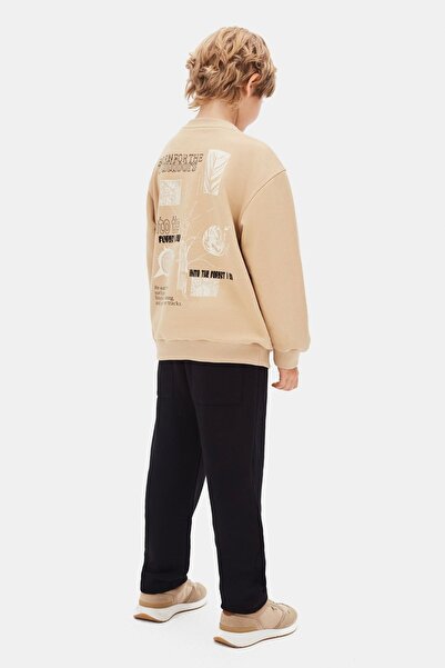 HAUSEkids 8-14 Years Old Borneo Forest Boy's Suit-Camel