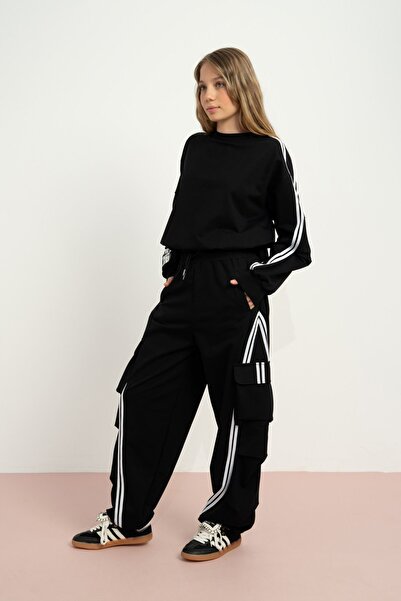 HAUSEkids 9-15 Years Uniwear Luna Girl's Set-Black