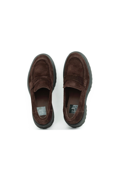 Tuna Hakiki Deri EVA Taban Loafer Kadın Ayakkabı - L264192