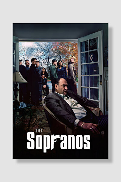 postick The Sopranos Dizi Posteri Yüksek Kaliteli Kalın Parlak Kuşe Kağıdı