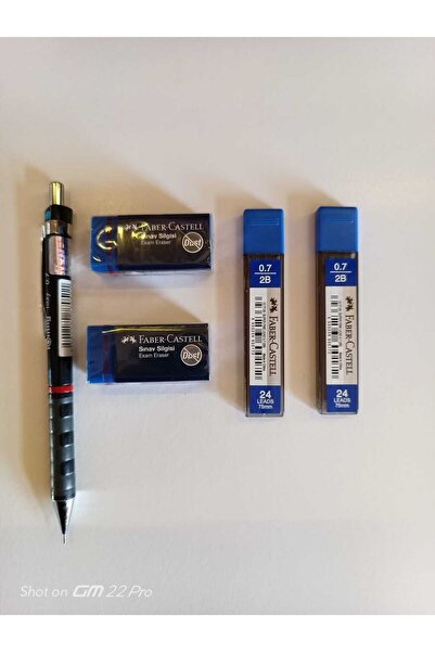 Rotring UÇLU KALEM SETİ 07 KALEM UÇ VE SİLGİ (5PARÇA)