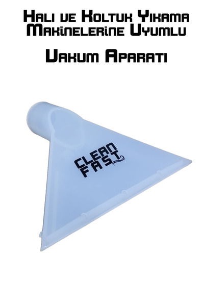 CF CLEANFAST Halı ve Koltuk Yıkama Vakum Başlığı Elçek Cleanfast Uyumlu