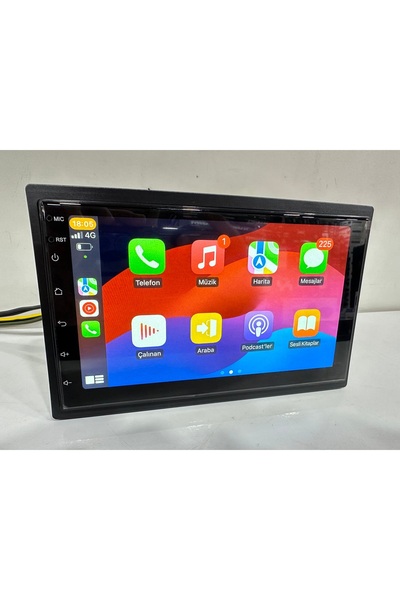 Mat 7 Inç Android Dabıl Teyp 2 Gb Ram 32 Gb Hafıza Carplay-kamera Fanlı Pro Seri