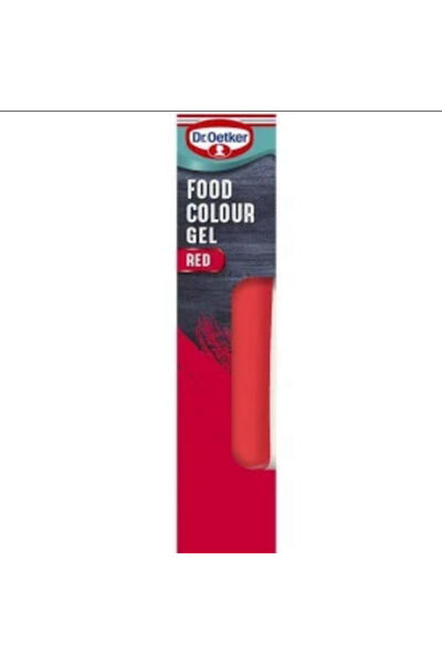 Dr. Oetker جل تلوين دكتور أوتكر أحمر 6 × 15 جم