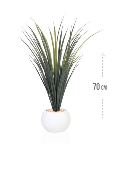 DRAMA HOME Artificial Cactus Tree Home Decor with Fiber Stand 80cm Height