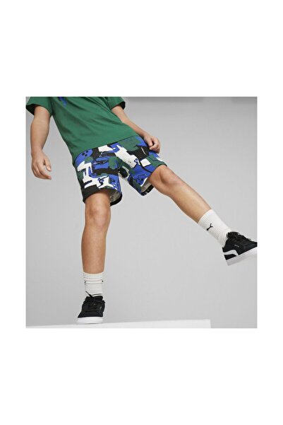 Puma Ess+ Street Art Aop Shorts B 4 - 14 Years
