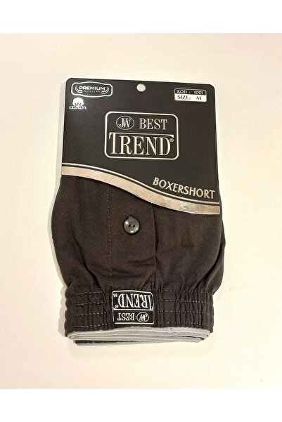 Monalisa Home Elastic Buttoned Dark Gray Color Size m Boxershort
