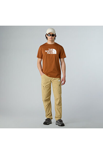 THE NORTH FACE Καφέ ανδρικό μπλουζάκι
