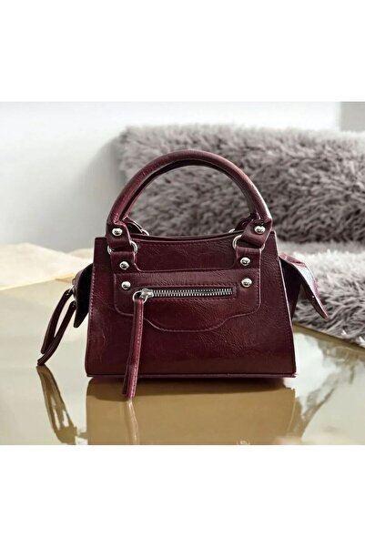 ÇANTA Kumsal Rugan Mini Kadın Çapraz Askılı Omuz ve El Çantası Şık ve Modern ...