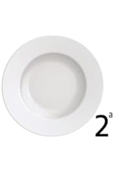 TRAMONTINA 17cm Porcelain White Bread Plate
