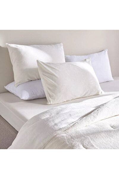 Generic Opal Solid Flannel 3-Piece Single Comforter Set - 150x240 cm