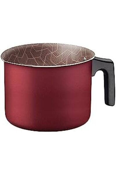 TRAMONTINA Paris 14cm 1.9L Red Aluminum Multipurpose Boiler with Interior and Exterior Starflon Max