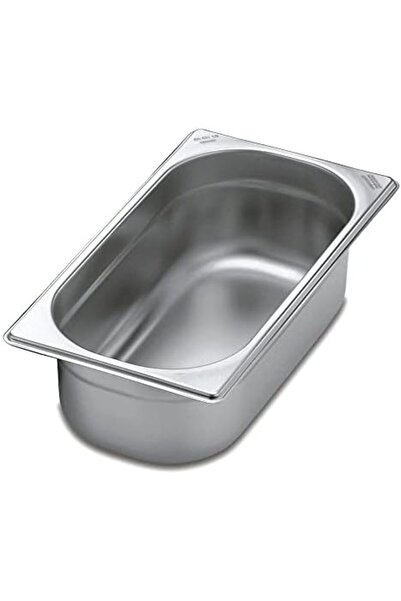 TRAMONTINA GN 1/3 Stainless Steel Food Pan Without Handles, 20mm Deep - Steel 304