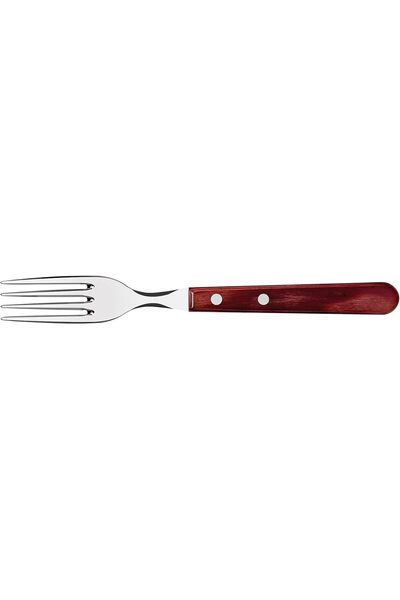 TRAMONTINA Jumbo Fork Impact, Heat and Water Resistant Wood Handle