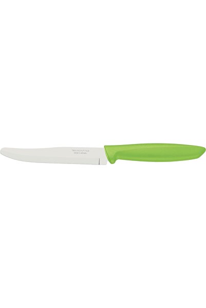 TRAMONTINA Plenus 5 Inches Fruit Knife with Stainless Steel Blade and Green Polypropylene Handle