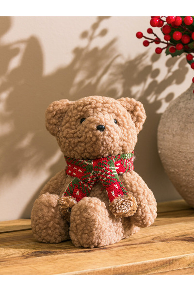 LC Waikiki Christmas Themed Decorative Teddy Bear 18 cm