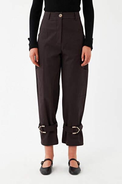 NAGRADA Tokalı Paça Detaylı Pantolon