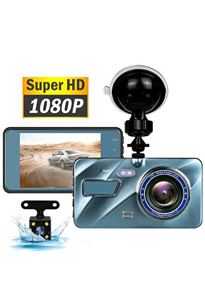 gaman 2E Pro 1080p FULL HD 4'' Ips Ekran Ön-Arka 2 Kameralı Araç Kamerası - A...