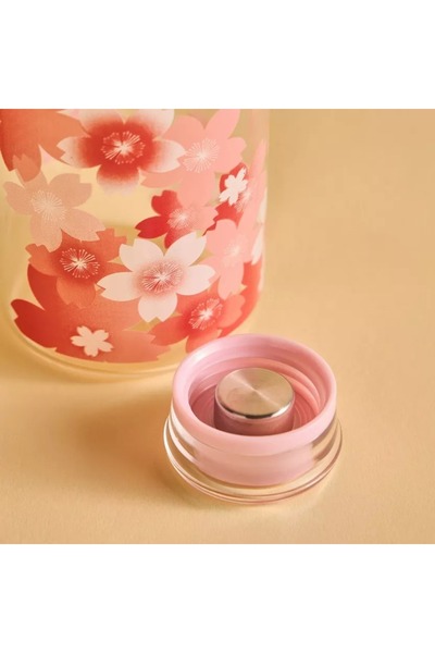 Generic Camellia Borosilicate Bottle - 1 L