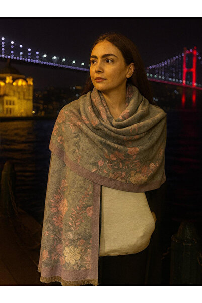 fiore fashion Sky Cashmere Shawl