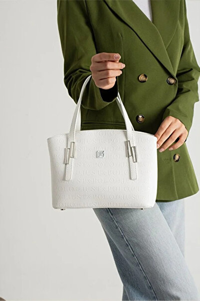 Just Polo Women's Luxury Hand and Shoulder Bag Shopper with Adjustable Strap Suitable for Daily Use