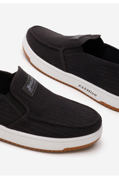 B T Shoes Felix men's black espadrilles