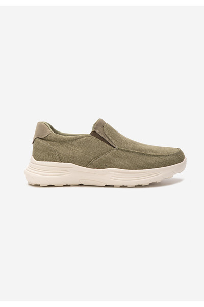 B T Shoes Zelené pánské polobotky Wyatt