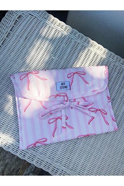 bee store Pembe Laptop / Tablet Kılıfı 11 inç