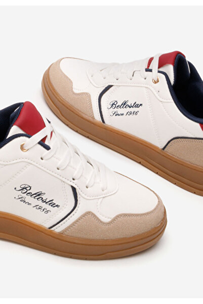 B T Shoes Sneakers barbati Brendan V3 albi