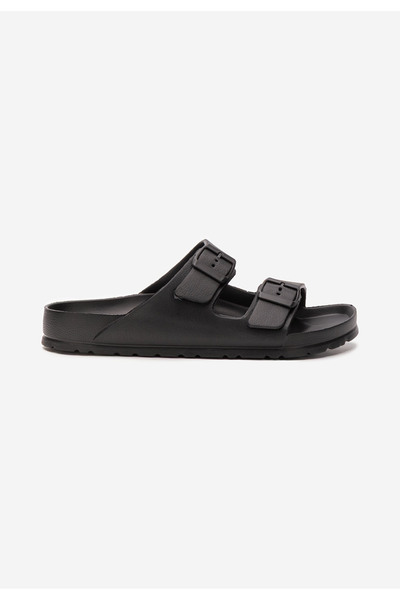 B T Shoes Men's black Arows slippers