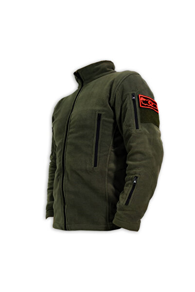 SAVEX Tactical Khaki Fleece Coat