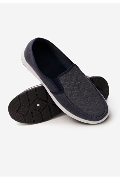 B T Shoes Tmavě modré pánske espadrilky Eusebiu