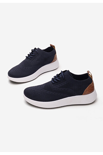 B T Shoes Tmavě modré dámské polobotky Sorisa