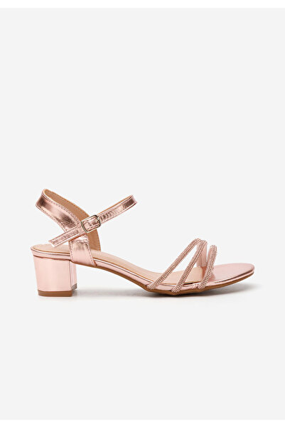 B T Shoes Ružové dívčí sandály Irerda