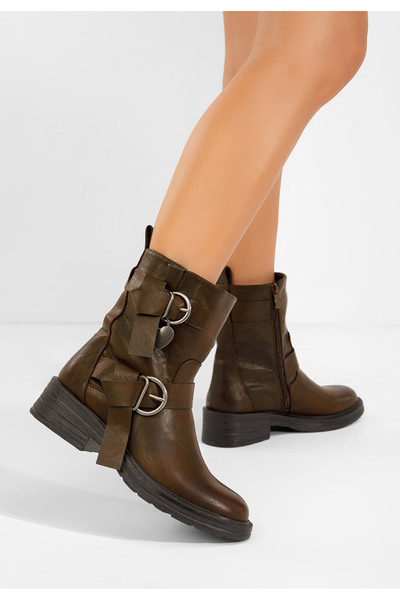 B T Shoes Ghete inalte dama Hettia maro